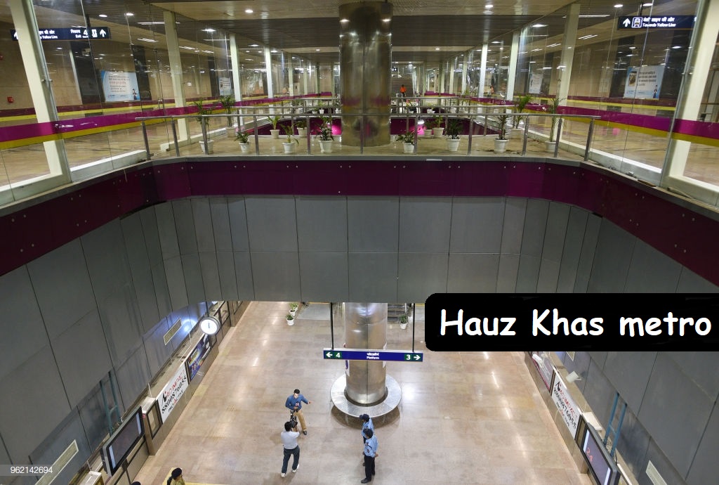 Hauz Khas metro Delhi