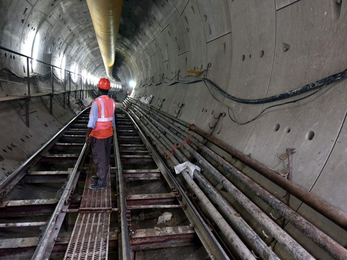 Howrah Metro station tunel