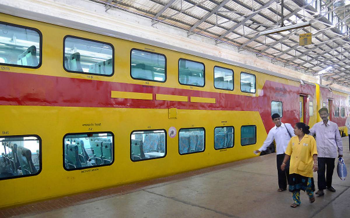 DOUBLE Decker train