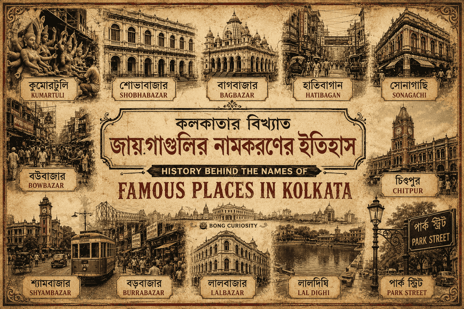 History of Famous Places in Kolkata