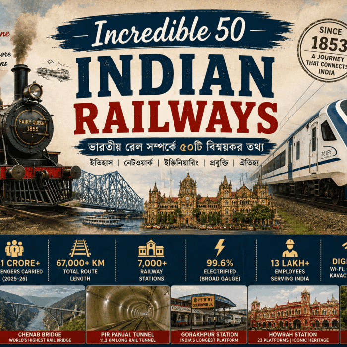 Incredible 50 Indian Railways Facts